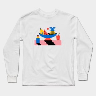 Still Life with Fruit Long Sleeve T-Shirt